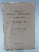 Sir David Muirhead Bone (1876-1953) Set of six original lithographs “On The Clyde, 1917-18”