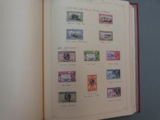 Three albums of Commonwealth and foreign stamps, all periods, together with a Princess Diana omnibus