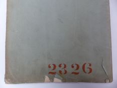 Tower Bridge, London designer/engineer John Wolfe Barry's personal set of five Victorian architect's