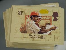 A large quantity of PHQ cards