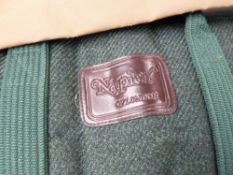 Five shotgun or rifle gun slips including one Napier of London padded example.