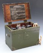 Military field telephone in original box