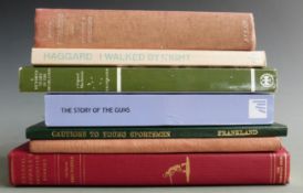 Seven shooting/ sporting related books including Colonel Hawker's Shooting Diaries, Cautions To