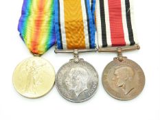 British Army WWI medals comprising War Medal and Victory Medal named to 21232 A/Cpl S Underwood,