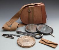 Leather cased 5 inch MkV heliograph
