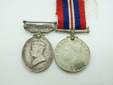 British Army Territorial Efficiency Medal named to 2577129 Sgt S Burstow, Royal Signals, together