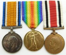 Royal Air Force WWI medals comprising War Medal and Victory Medal named to 239835 C F Harrap RAF