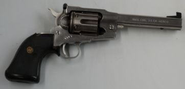 Westlake Ruger Old Army .38 nitro proofed six-shot single action revolver with adjustable sights,