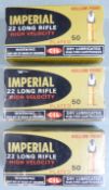 One-hundred-and-forty-one Imperial High Velocity .22 rifle cartridges. PLEASE NOTE THAT A VALID