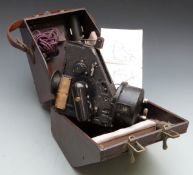 Bubble sextant Mk IX serial number 13075/43 with case and instructions