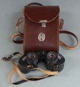 Carl Zeiss Jena Jenoptem 8x30W binoculars in leather case