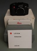 Leica R8 SLR camera body in original box with instructions and strap
