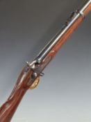 Italian London Armory & Co Enfield pattern .577 2-band percussion hammer action rifle with named