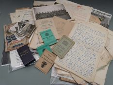 WWII British Army collection of official papers, photographs etc relating to the Royal Armoured