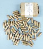 One-hundred-and-fifteen 9mm rifle cartridges PLEASE NOTE THAT A VALID RELEVANT FIREARMS/SHOTGUN
