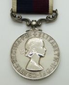 Royal Air Force Long Service and Good Conduct Medal (Elizabeth II) named to 8081861 Sgt T J