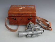 Cooke, Troughton & Simms Ltd surveyor's level numbered SO41764, in original fitted mahogany case