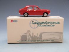 Lansdowne Models diecast model 1970 Hillman Avenger 4 Door De Luxe (Firebrand Red), LDM35, in