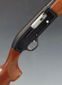 Beretta A303 12 bore three shot semi-automatic shotgun with named and engraved locks, chequered