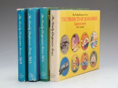 Volumes 1-4 of The Hornby Companion Series books comprising Hornby Dublo Trains, The Hornby Gauge