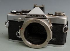 Olympus OM-2N SLR camera body with Recordata back 3
