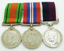 Royal Air Force Long Service & Good Conduct Medal named to 590642 W/O C W Moody, RAF together with a