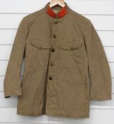 Imperial Japanese Army early jacket with shoulder boards, circa WWII