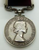 Royal Air Force Long Service and Good Conduct Medal (Elizabeth II) named to 4060822 Sgt F Corry,