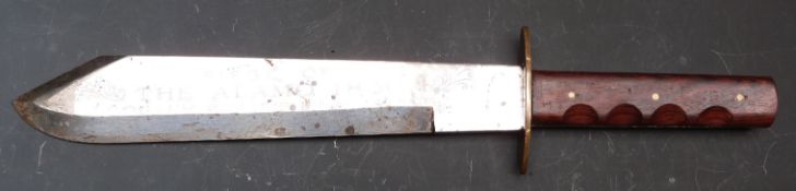 'The Alamo' Bowie knife with 26cm blade