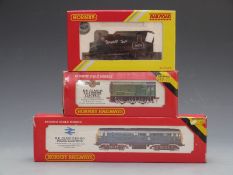 Three Hornby 00 gauge BR locomotives BO-BO Class 29 diesel electric 6124 R084, 0-4-0 Smokey Joe