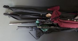 Fishing rods including Bircol, Mirage, Sundridge etc.