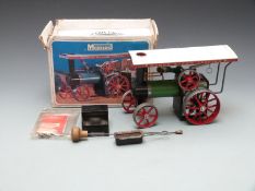 Mamod T.E.1.A live steam tractor, in original box.