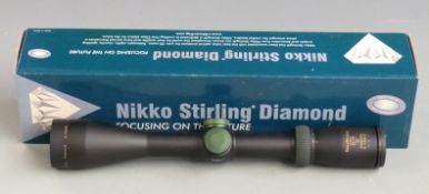 Nikko Sterling Diamond 4-12x42 rifle scope, in original box.