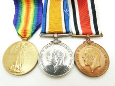 British Army WWI medals comprising War Medal and Victory Medal named to 96667 Gunner A G Murcutt