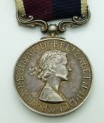 Royal Air Force Long Service and Good Conduct Medal (Elizabeth II) named to 1251209 SAC R George,