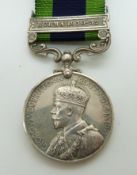 British Army India General Service Medal with clasp for Burma 1930-32, named to 3519557 Pte H