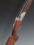 Cased Beretta S687 Sporting Silver Pigeon III 12 bore over and under ejector shotgun with bird