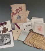 Victoria cross pamphlets, publications including the Centenary Exhibition 1956, together with copies