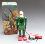 Dux-Astroman electric robot with 4 operations, 150, in original box.