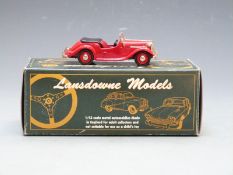 Lansdowne Models diecast model 1954 Singer SM Roadster 4 - Seater Sports Tourer, LDM25, in