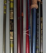 Sigma Supra graphite fly fishing rod 9'6 # 7-8, John Goddard still water #8 trout fly rod, Bob