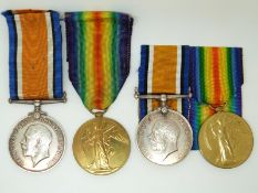 Royal Air Force WWI medals comprising a pair of War Medals and Victory Medals named to 226938 Cpl