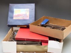 Hornby 0 gauge clockwork passenger train set with 3435 locomotive, M1, in original box together with