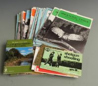 Twenty-nine volumes of The Shooting Times c1950's-1960's together with 11 other shooting related