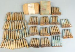 A collection of .303 blank rifle cartridges, some in original boxes. PLEASE NOTE THAT A VALID