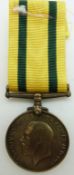 British Army WWI Territorial Force War Medal named to 138455 Sgt J W Maskell
