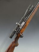 Winchester model 70 XTR Sporter Varmint .223 REM bolt action rifle with chequered semi-pistol grip