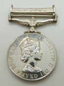 Royal Air Force General Service Medal with clasp for Radfan, named to A4236983 H P Evans