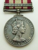 Royal Navy Naval General Service Medal with clasp for Brunei, named to D O Oliver, RN