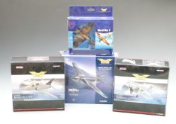 Four Corgi The Aviation Archive 1:72 scale diecast model aeroplanes limited edition Jet Fighter